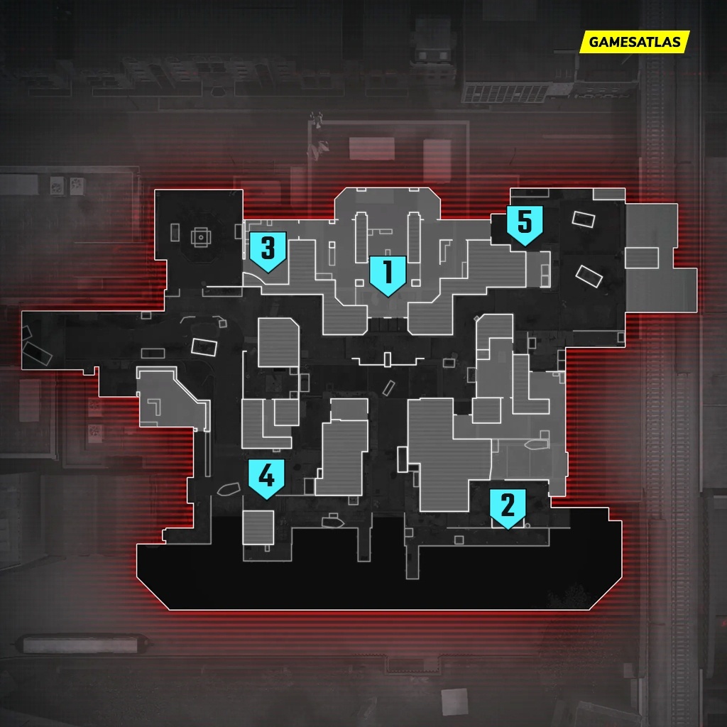 grime map layout mw3 hardpoint rotations