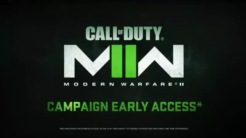 MW2 Campaign Release Date