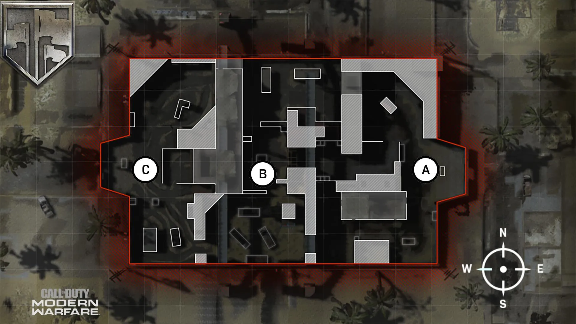 ShootHouse Map Domination Flags