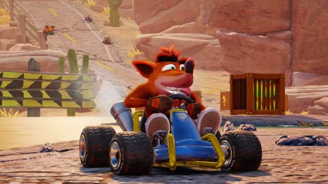 CTR 052 NintendoSwitch DingoCanyon Crash