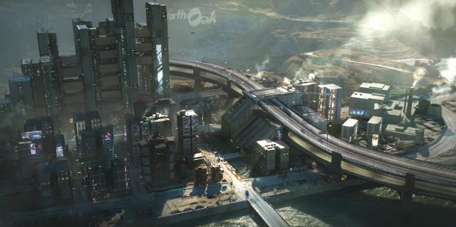 Cyberpunk2077 Westbrook Exteriors Charter Hill