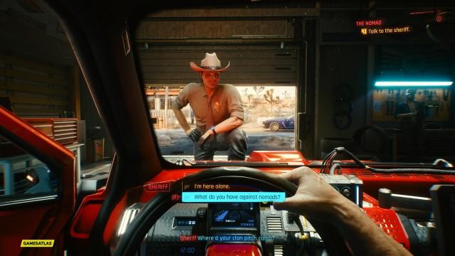 Cyberpunk2077 AgainstNomads Sheriff