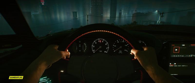 Cyberpunk2077 Porsche911 Interior