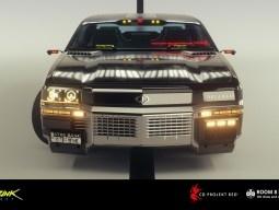 Cyberpunk2077 Delamain Taxi Front