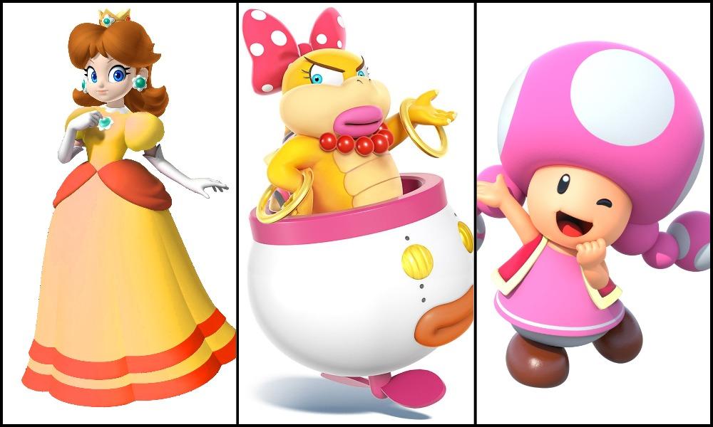 Female Mario Characters. 