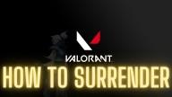 How to surrender