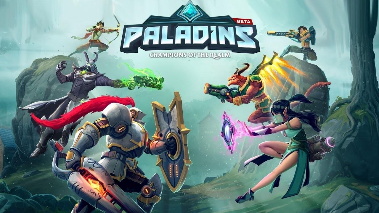 promotional image of paladins