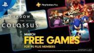 PlayStation March’s Free PS Plus Games: Shadow of the Colossus & Sonic Forces