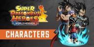 Super dragon ball heroes world mission all characters sdbh cards list