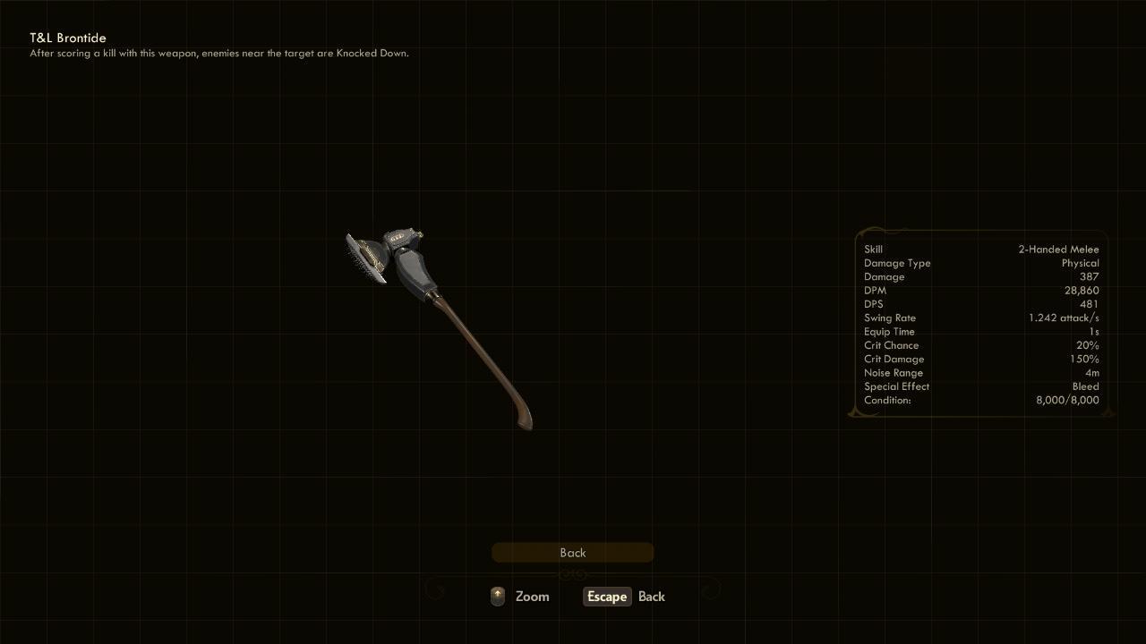Brontide - The Outer Worlds Weapons Brontide - The Outer Worlds Weapons