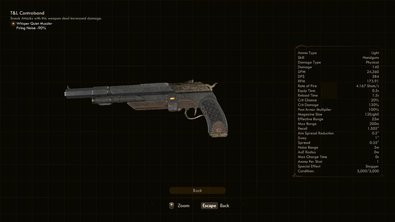 Contraband - The Outer Worlds Weapons Contraband - The Outer Worlds Weapons