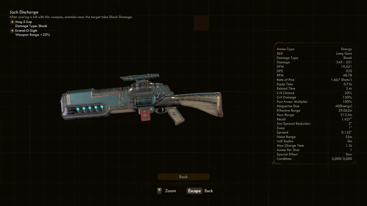 Discharge - The Outer Worlds Weapons Discharge - The Outer Worlds Weapons