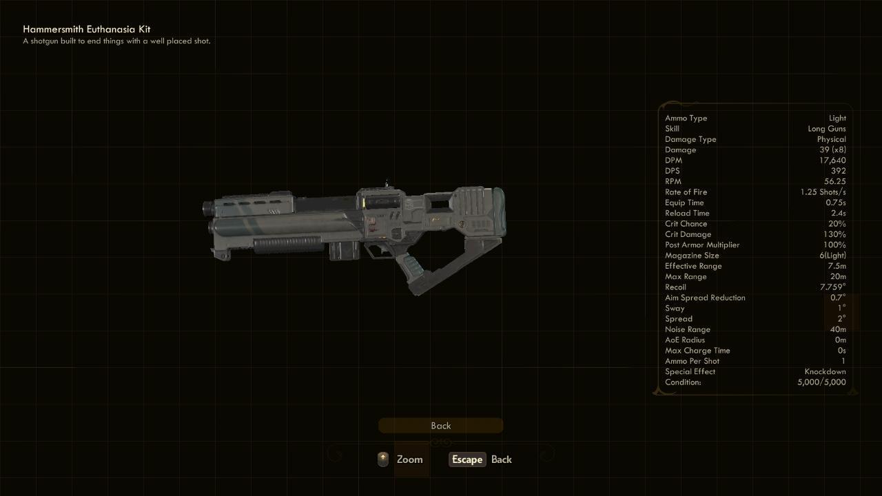 Euthanasia Kit - The Outer Worlds Weapons Euthanasia Kit - The Outer Worlds Weapons