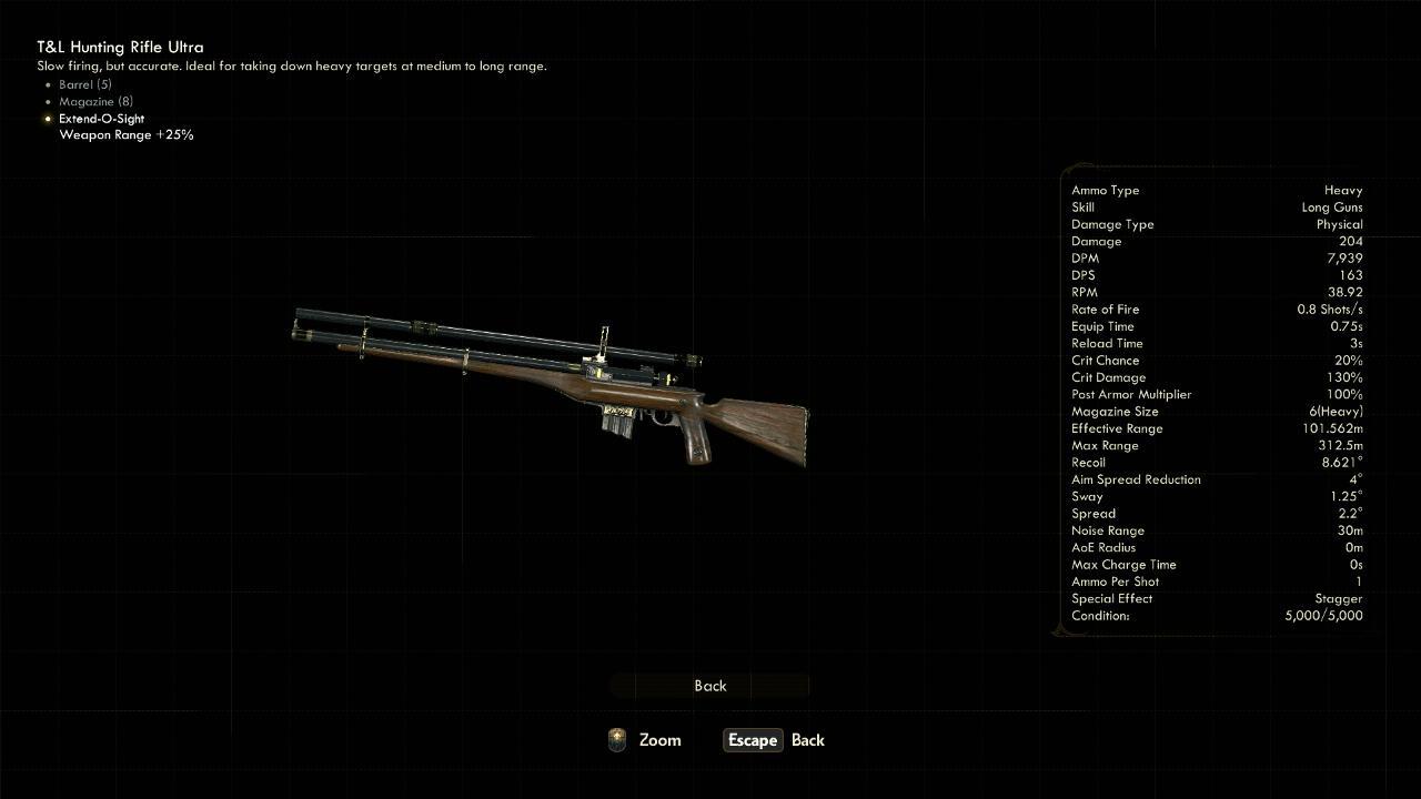 Hunting Rifle Ultra - The Outer Worlds Weapons Hunting Rifle Ultra - The Outer Worlds Weapons