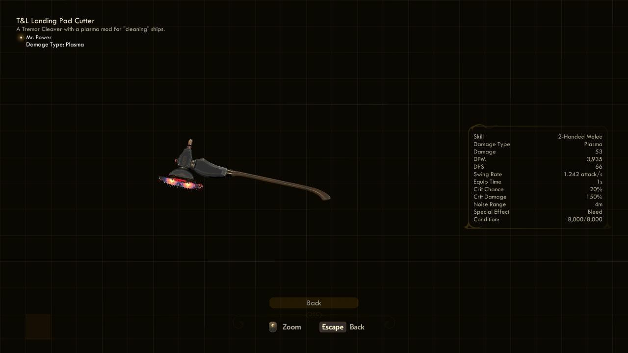 Landing Pad Cutter - The Outer Worlds Weapons Landing Pad Cutter - The Outer Worlds Weapons