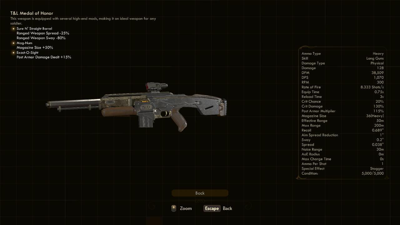 Medal of Honor - The Outer Worlds Weapons Medal of Honor - The Outer Worlds Weapons