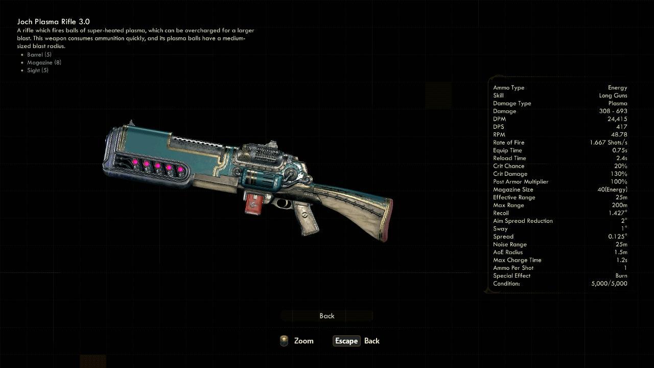 Plasma Rifle 3.0 - The Outer Worlds Weapons Plasma Rifle 3.0 - The Outer Worlds Weapons