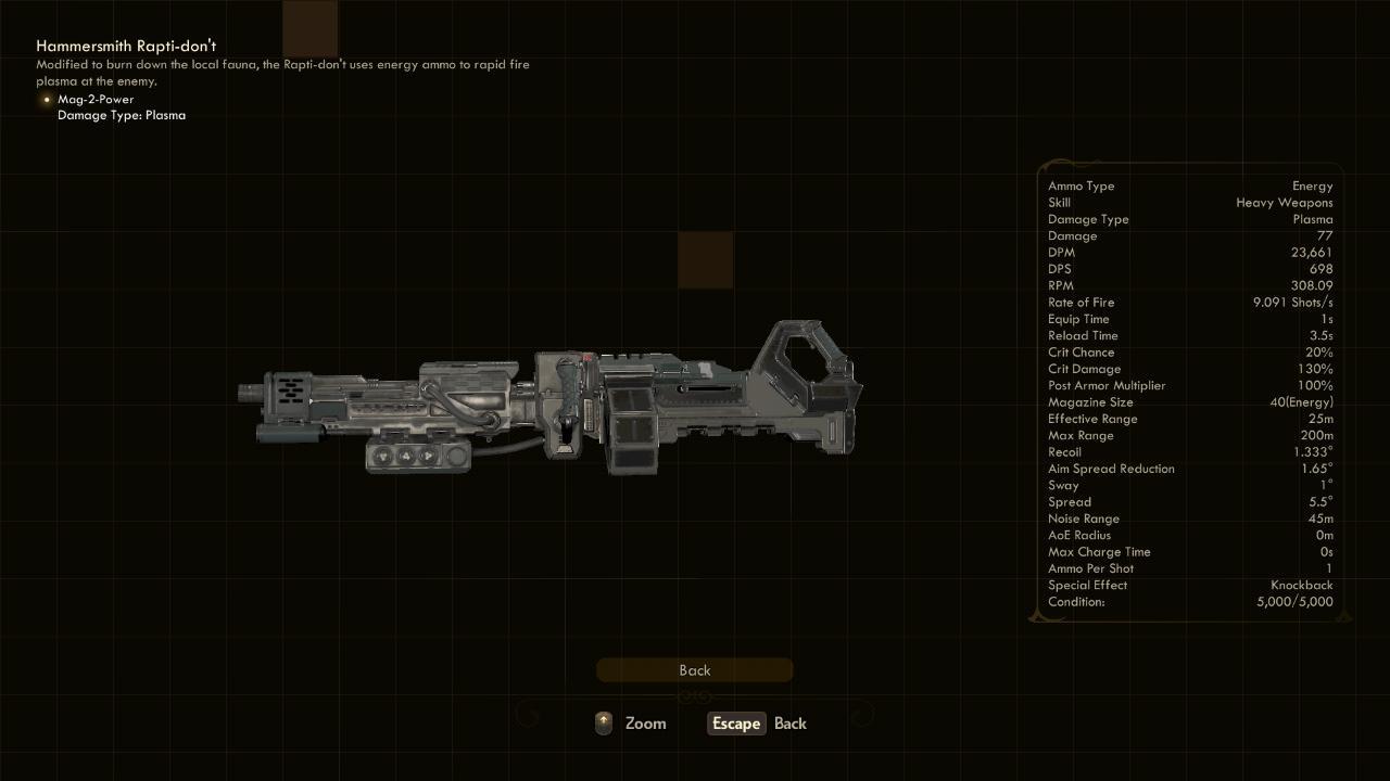 Rapti-don't - The Outer Worlds Weapons Rapti-don't - The Outer Worlds Weapons