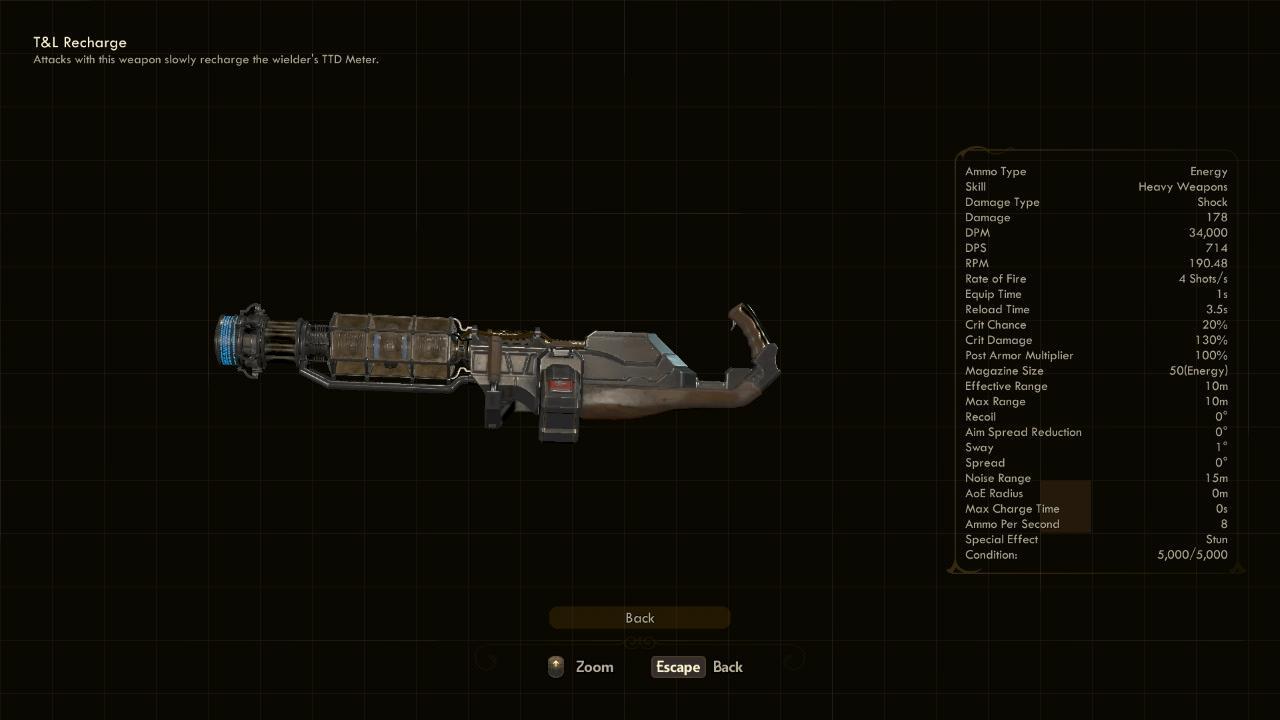 Recharge - The Outer Worlds Weapons Recharge - The Outer Worlds Weapons