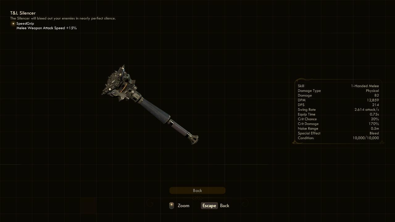 Silencer - The Outer Worlds Weapons Silencer - The Outer Worlds Weapons