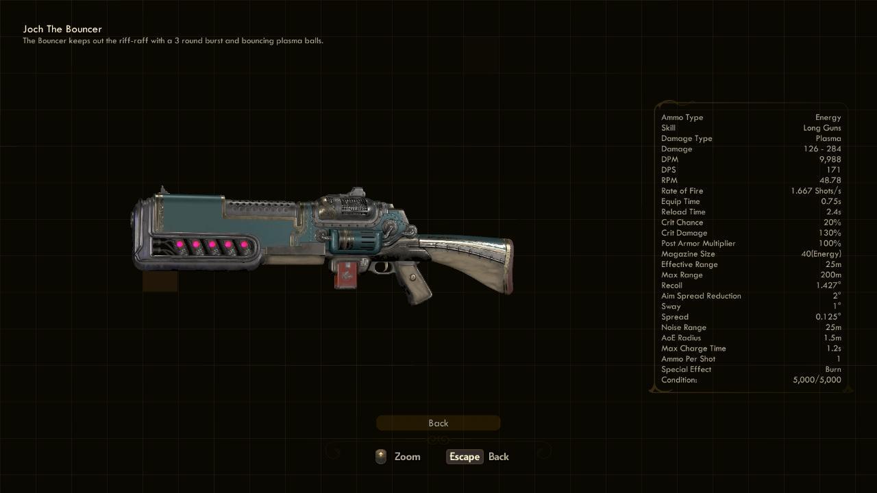 The Bouncer - The Outer Worlds Weapons The Bouncer - The Outer Worlds Weapons