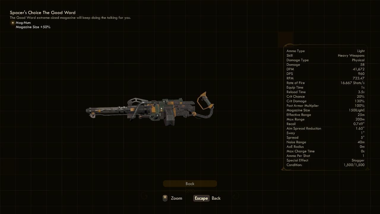 The Good Word - The Outer Worlds Weapons The Good Word - The Outer Worlds Weapons
