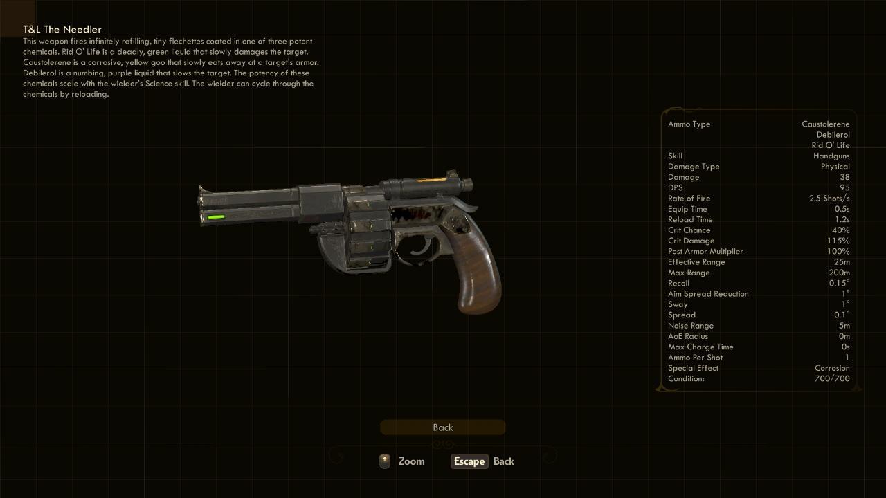 The Needler - The Outer Worlds Weapons The Needler - The Outer Worlds Weapons