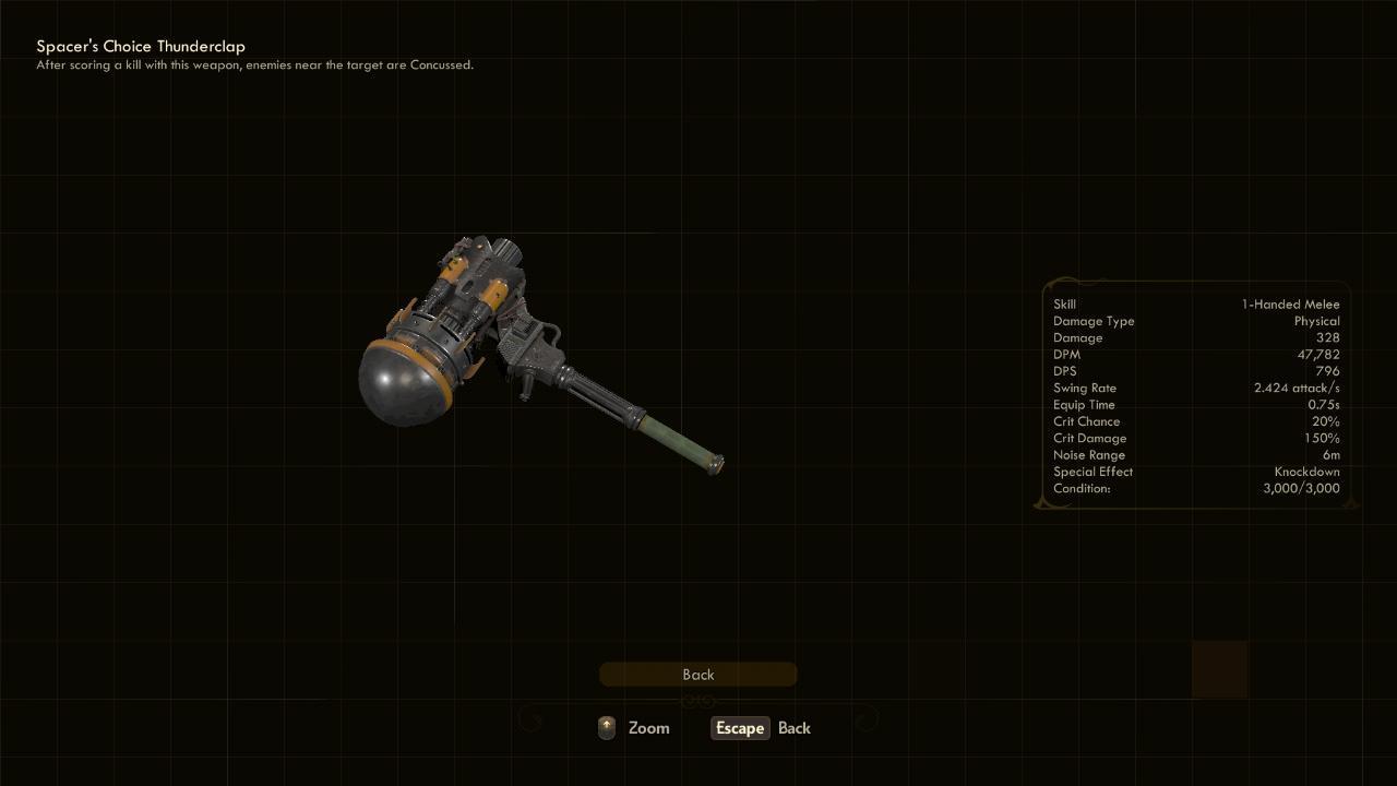 Thunderclap - The Outer Worlds Weapons Thunderclap - The Outer Worlds Weapons