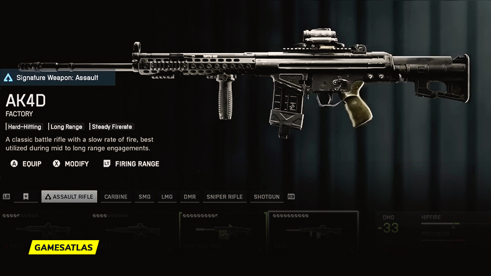 AK4D - Battlefield 6 Weapons