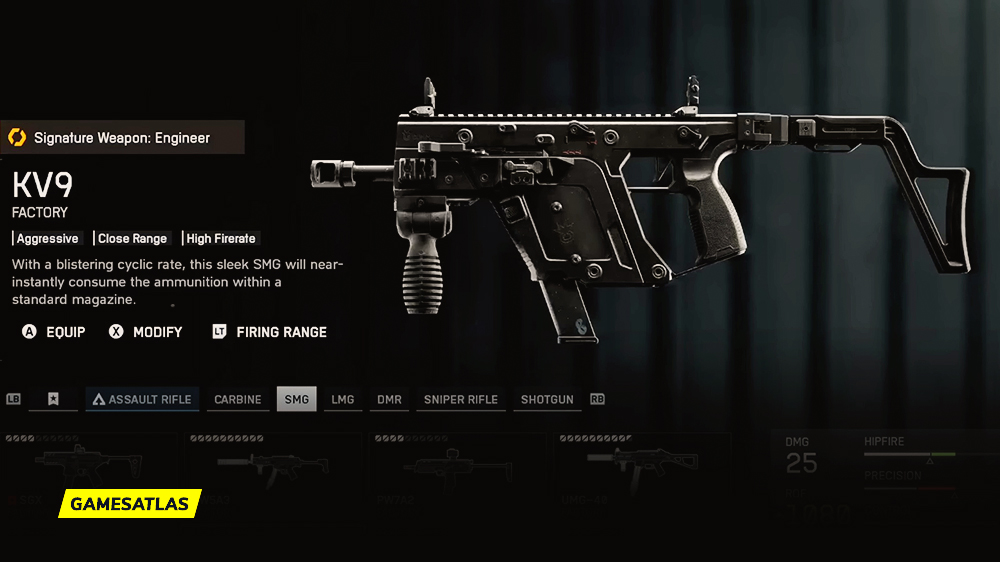 KV9 - Battlefield 6 Weapons