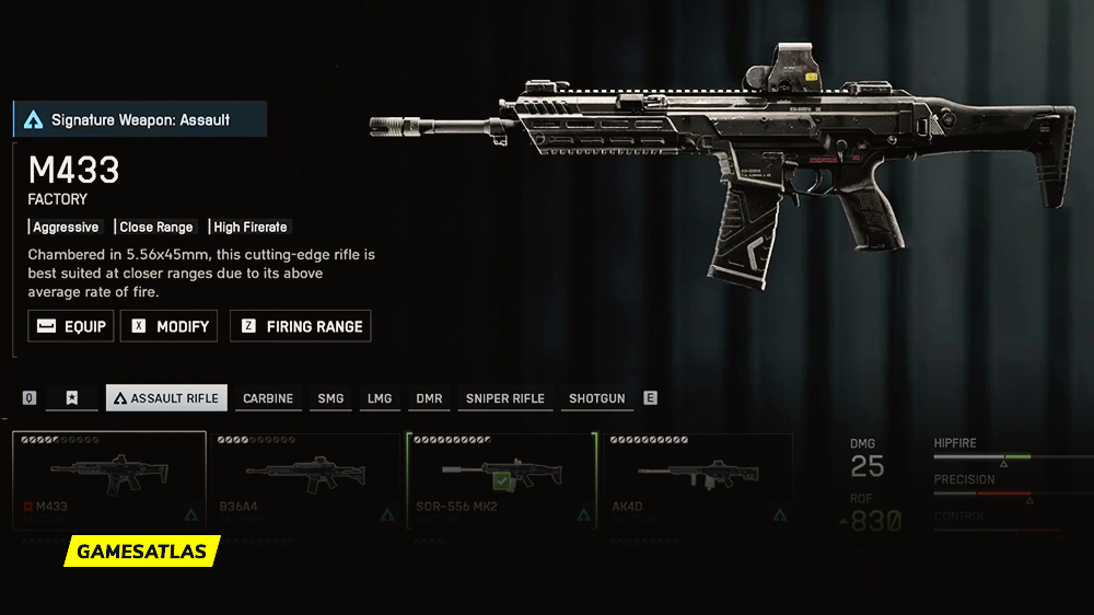 M433 - Battlefield 6 Weapons