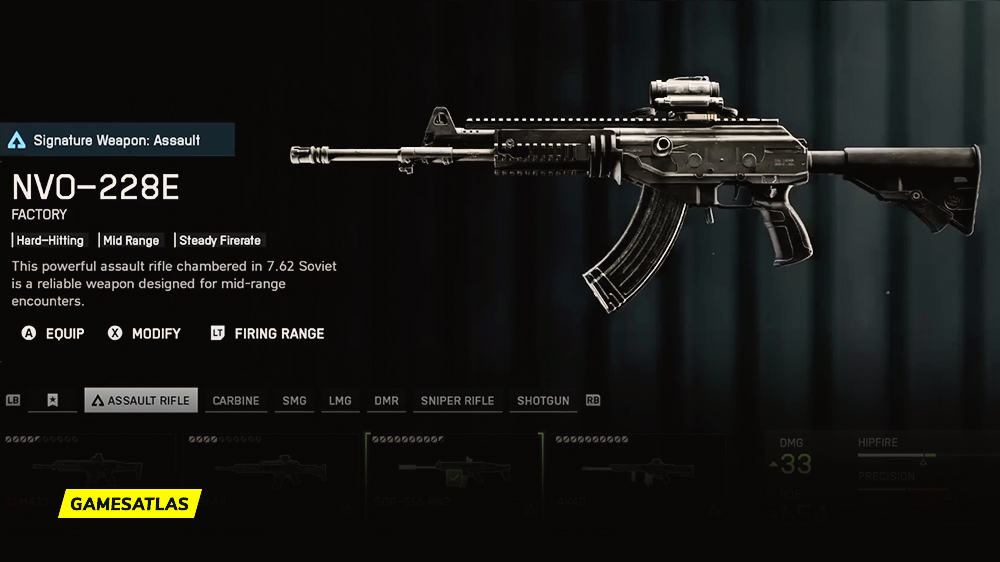 NVO-228E - Battlefield 6 Weapons