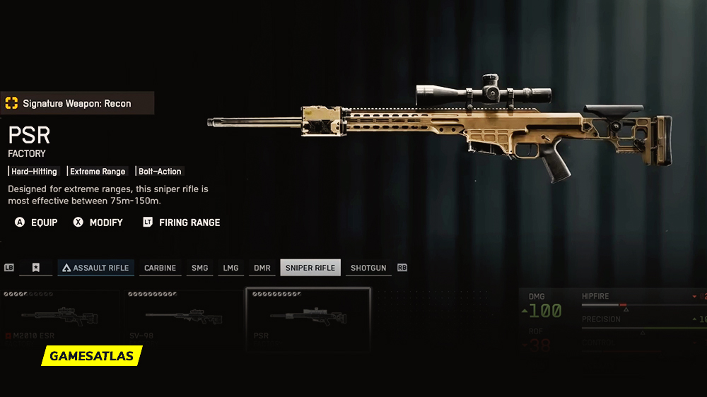 PSR - Battlefield 6 Weapons