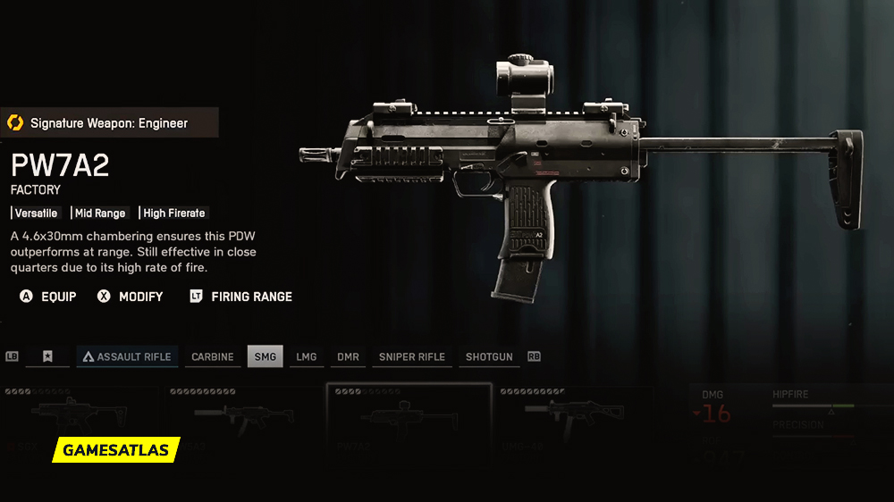 PW7A2 - Battlefield 6 Weapons