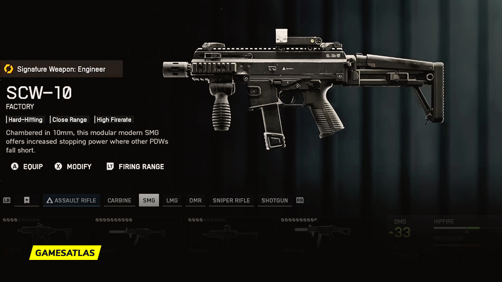SCW-10 - Battlefield 6 Weapons