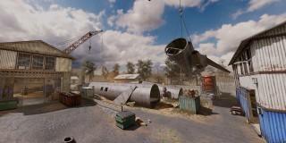 Scrapyard  call of  duty  mobile  map