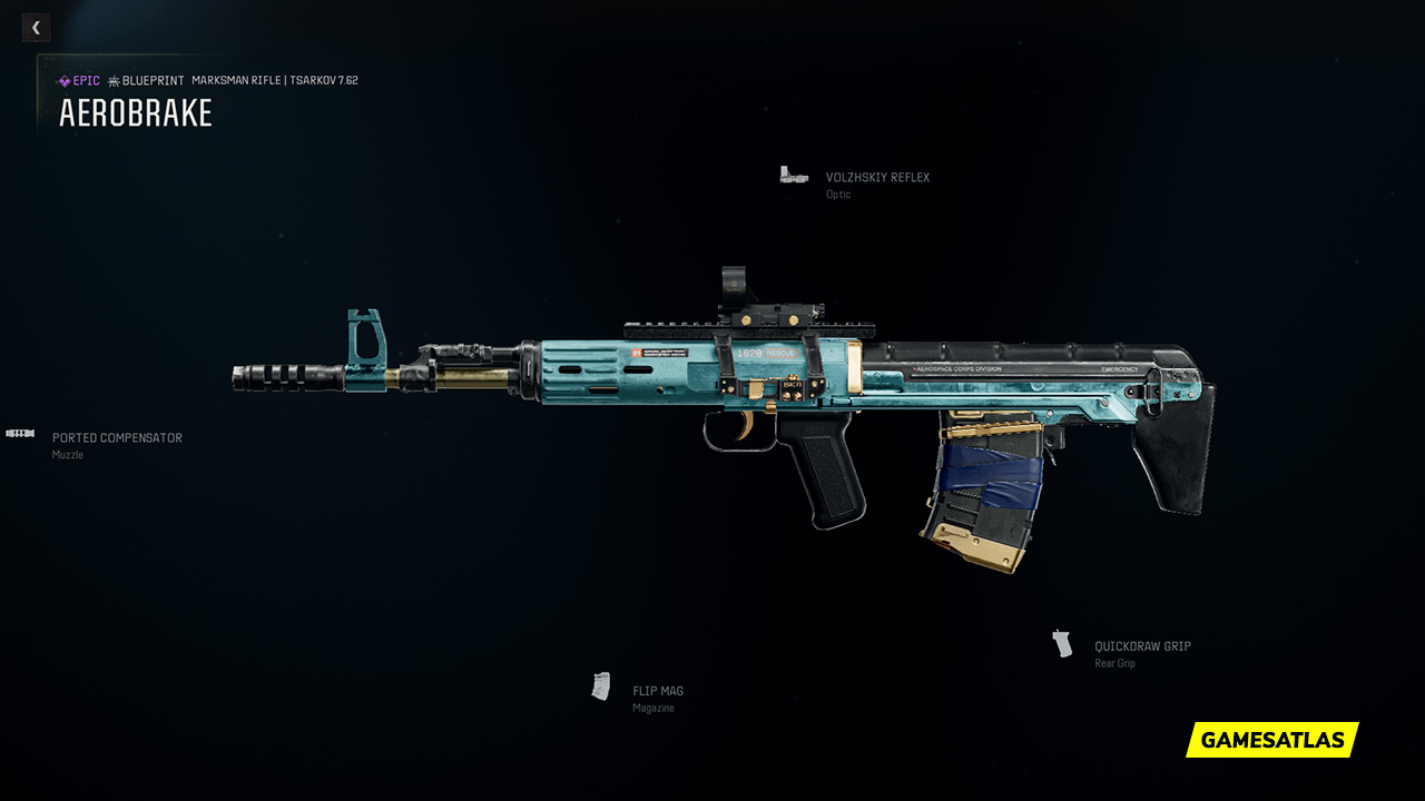 Aerobrake - Warzone and Black Ops 6 Blueprint Aerobrake - Warzone and Black Ops 6 Blueprint