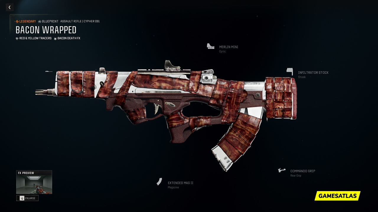 Bacon Wrapped - Warzone and Black Ops 6 Blueprint Bacon Wrapped - Warzone and Black Ops 6 Blueprint