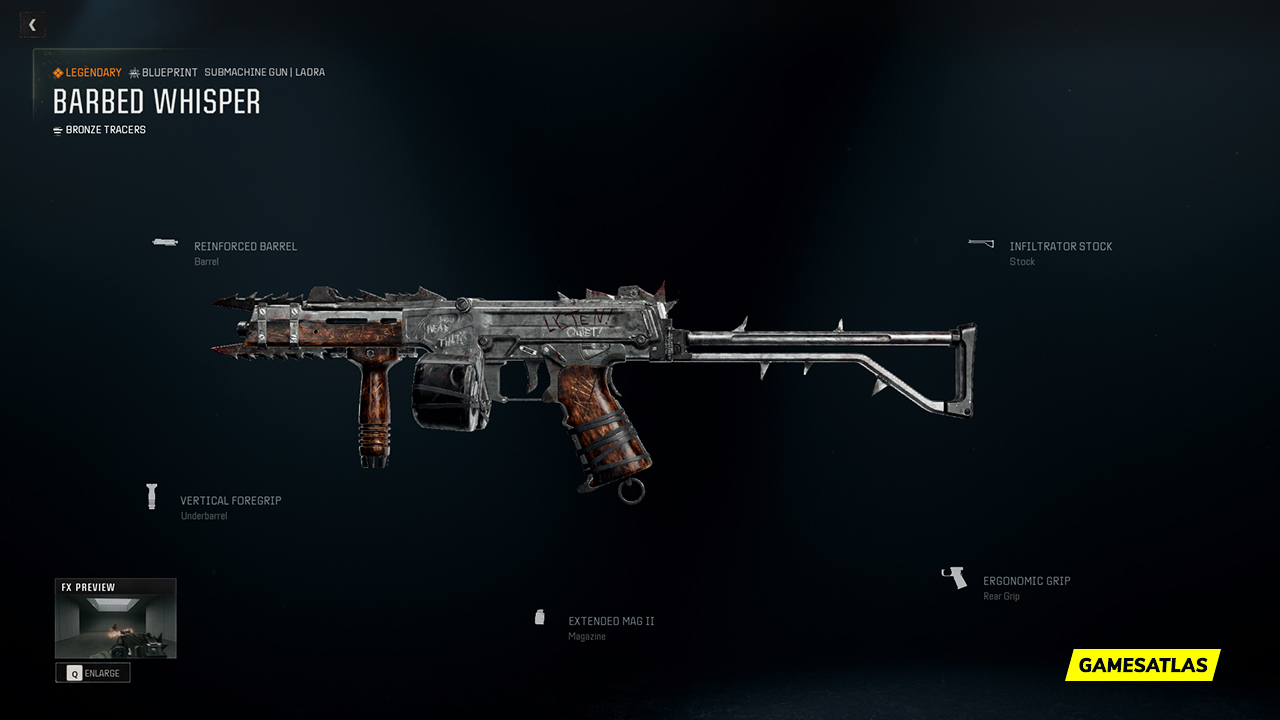 Barbed Whisper - Warzone and Black Ops 6 Blueprint Barbed Whisper - Warzone and Black Ops 6 Blueprint