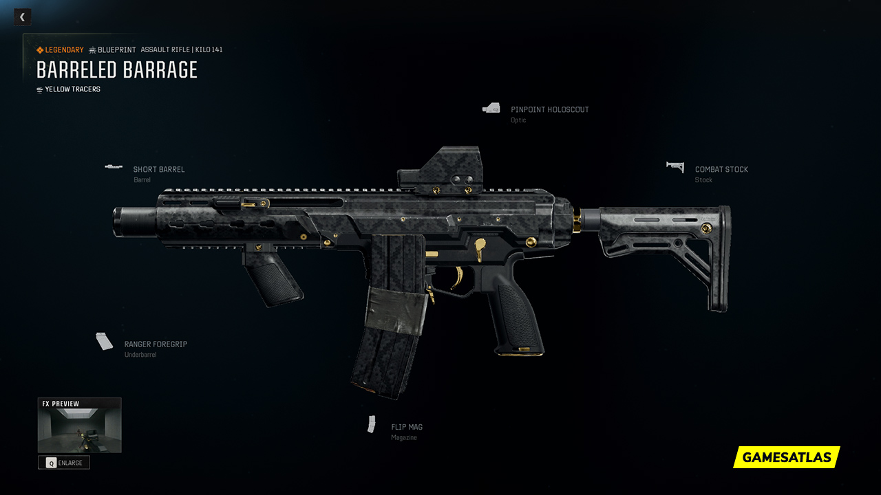 Barreled Barrage - Warzone and Black Ops 6 Blueprint Barreled Barrage - Warzone and Black Ops 6 Blueprint