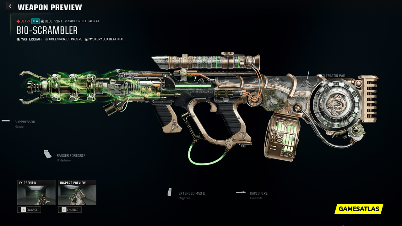 Bio-Scrambler - Warzone and Black Ops 6 Blueprint