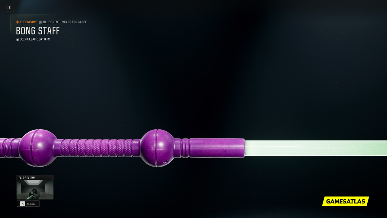 Bong Staff - Warzone and Black Ops 6 Blueprint