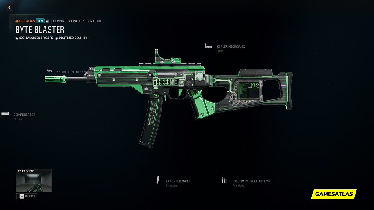 Byte Blaster - Warzone and Black Ops 6 Blueprint Byte Blaster - Warzone and Black Ops 6 Blueprint