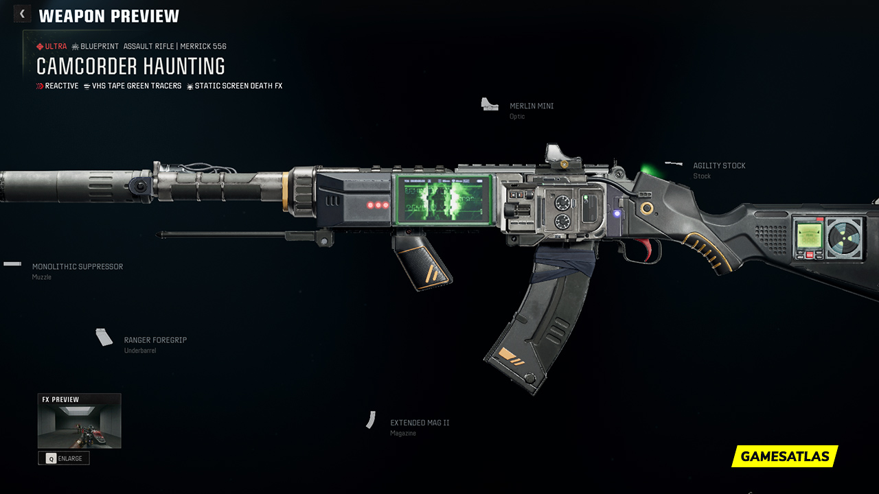 Camcorder Haunting - Warzone and Black Ops 6 Blueprint Camcorder Haunting - Warzone and Black Ops 6 Blueprint