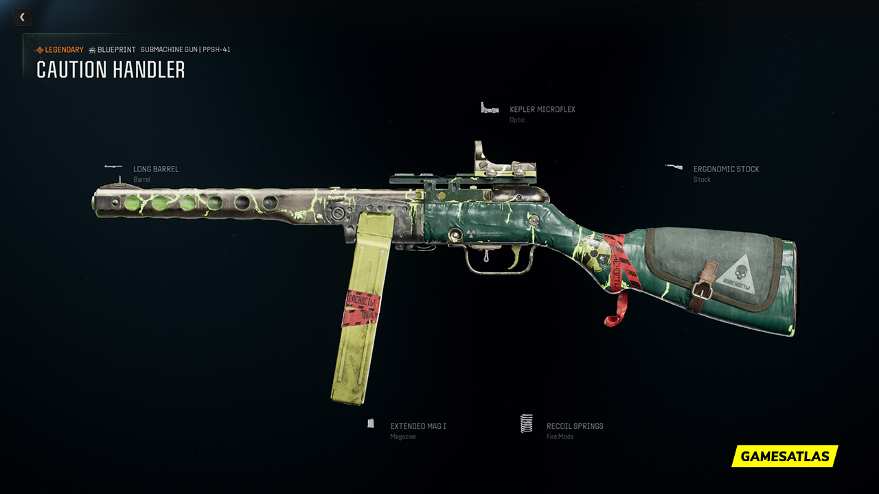 Caution Handler - Warzone and Black Ops 6 Blueprint