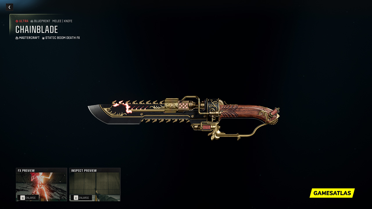 Chainblade - Warzone and Black Ops 6 Blueprint Chainblade - Warzone and Black Ops 6 Blueprint