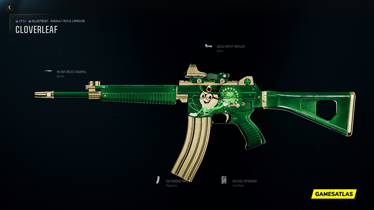 Cloverleaf - Warzone and Black Ops 6 Blueprint Cloverleaf - Warzone and Black Ops 6 Blueprint