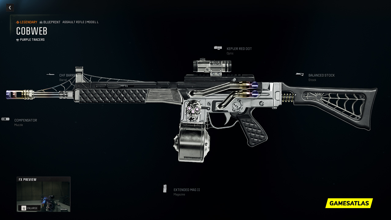 Cobweb - Warzone and Black Ops 6 Blueprint Cobweb - Warzone and Black Ops 6 Blueprint
