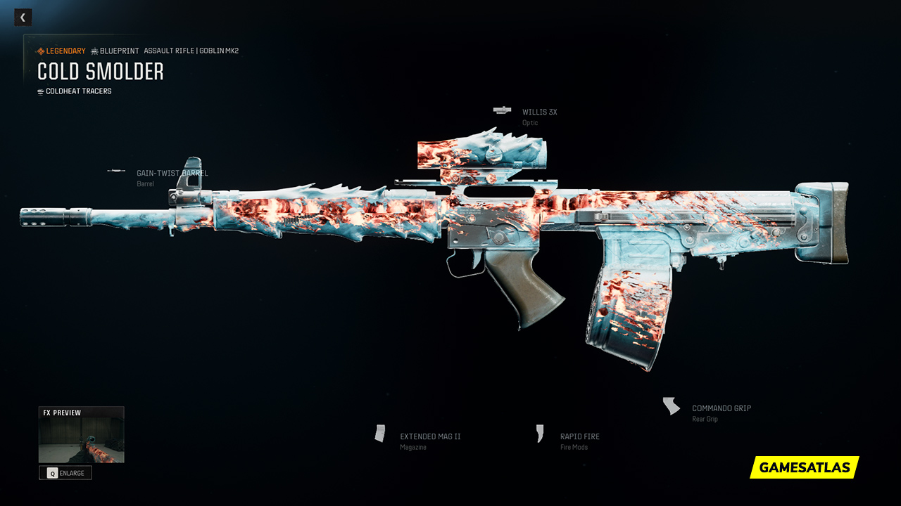 Cold Smolder - Warzone and Black Ops 6 Blueprint Cold Smolder - Warzone and Black Ops 6 Blueprint