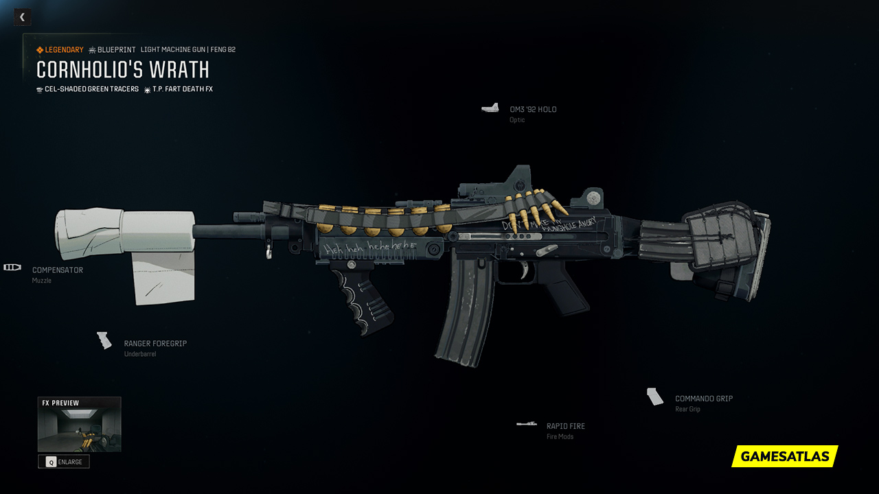 Cornholio's Wrath - Warzone and Black Ops 6 Blueprint Cornholio's Wrath - Warzone and Black Ops 6 Blueprint